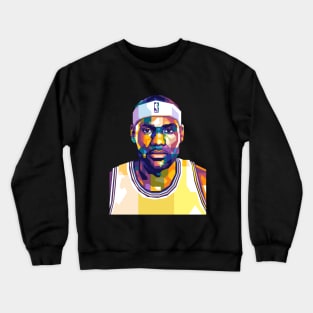 king james WPAP illustration Crewneck Sweatshirt